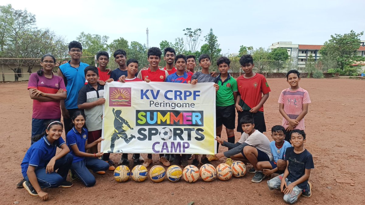 kvcrpfperingom's tweet photo. ⚽गत दिनों विद्यालय में ग्रीष्मावकाश खेल का आयोजन किया गया।बच्चों का उत्साह 
#SummerChallenge #sport 
@KVS_HQ
@KVSROErnakulam https://t.co/3bNgf2fCDA