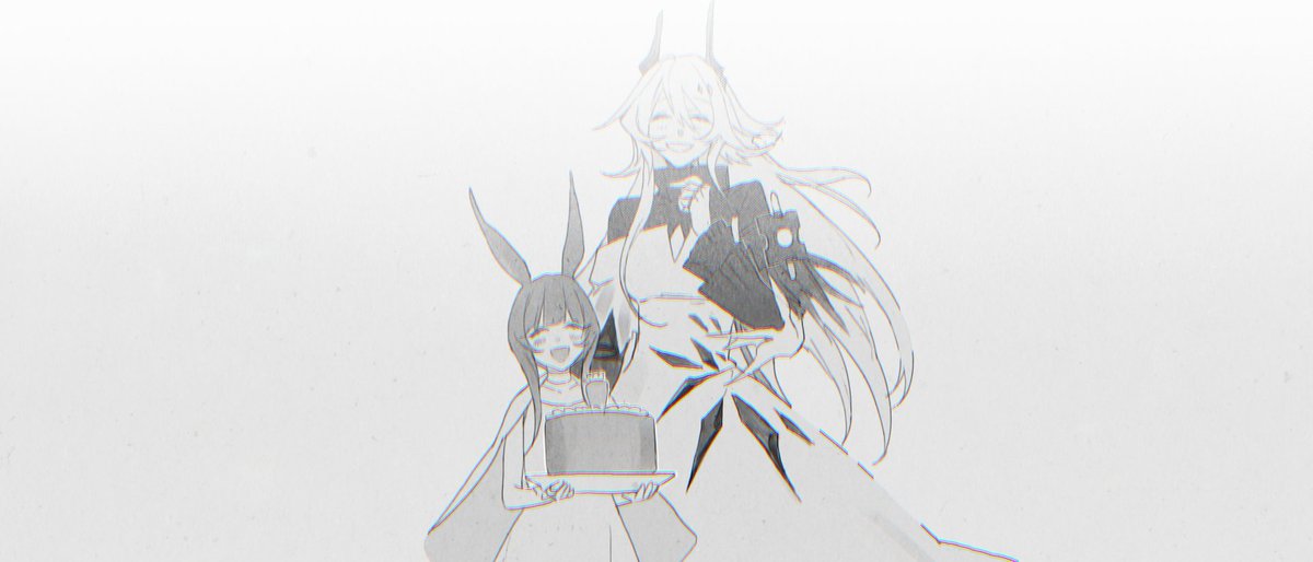 アーミヤ(アークナイツ) 「」|侅扉のイラスト