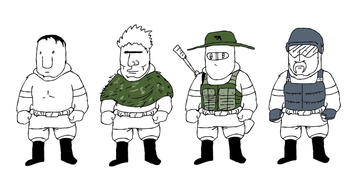 tylobite's tweet photo. haven't done shit a while, but here's the most recent concept art of a faction for a lisa fangame I've been working on recently https://t.co/PG9gpb8GOb