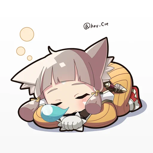 Sleeping NIA#XenobladeChronicles2 