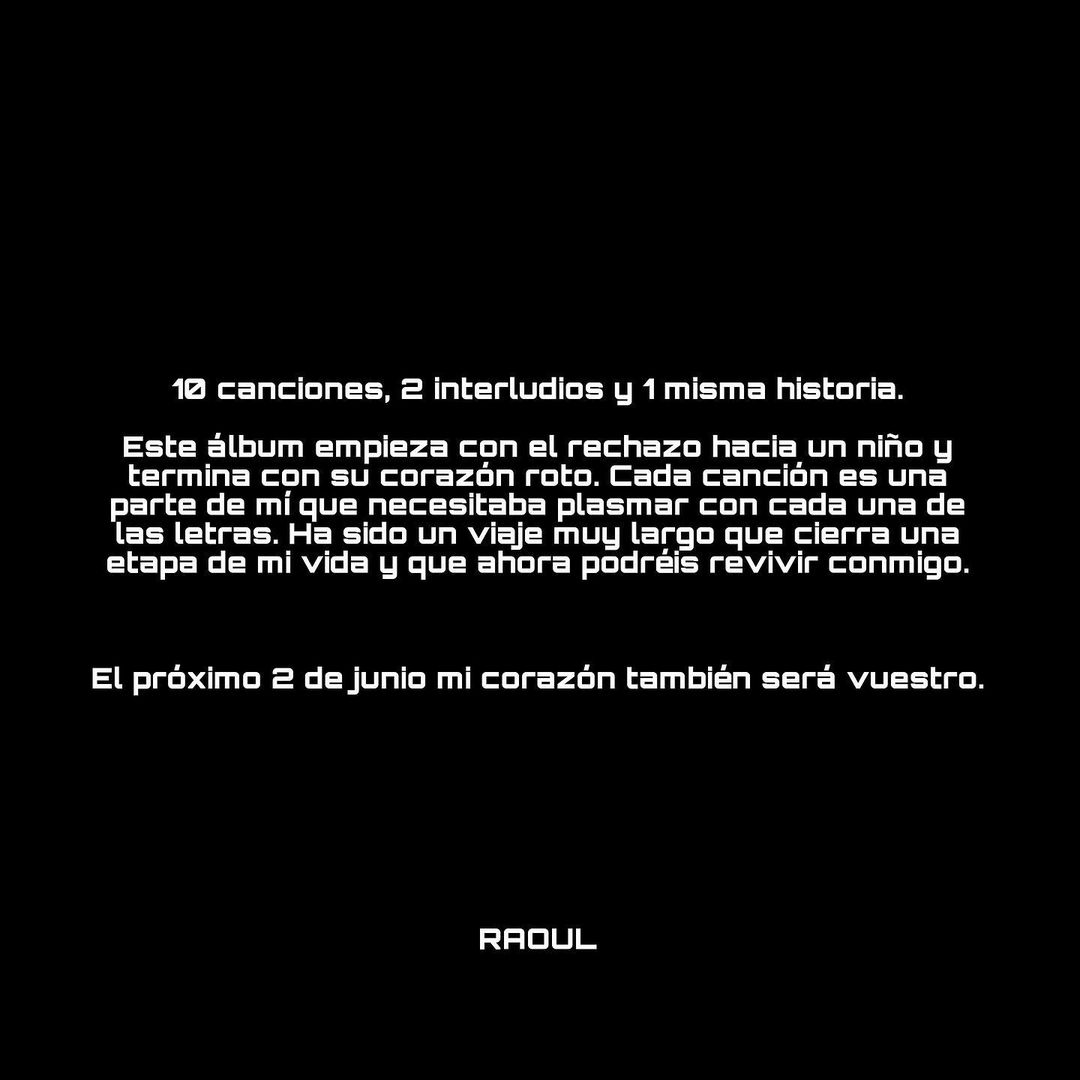 CFORaoulSpain's tweet photo. Hoy se cumple 1 año del lanzamiento de #ElPecado, el primer disco de @raoulvazquez. 

Os recomendamos a todos los que le habéis descubierto gracias a @TuCaraMSuena que lo escuchéis, tiene una historia brutal detrás.  SU historia ❤️‍🩹 

🎧 https://t.co/3ECm7dbA0Z https://t.co/dnY0uFlM5t