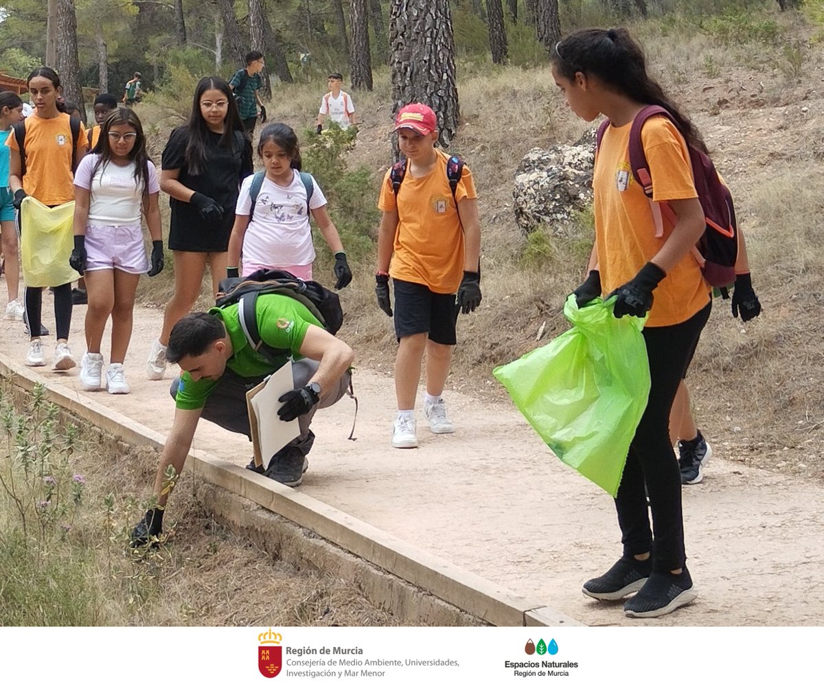 SierraEspunaPR's tweet photo. Celebramos el #DíaMundialDelMedioAmbiente ⬇️
#1m2 Contra La #Basuraleza 🌍

Los estudiantes del #CEIPDiegoMartinezRico muestran conciencia ambiental al no dejar #Residuos y al recoger los que encuentran en la #Naturaleza 🌿

¡Cada esfuerzo cuenta!

#SierraEspuñaPR #Libera https://t.co/l3XXMUyo4y