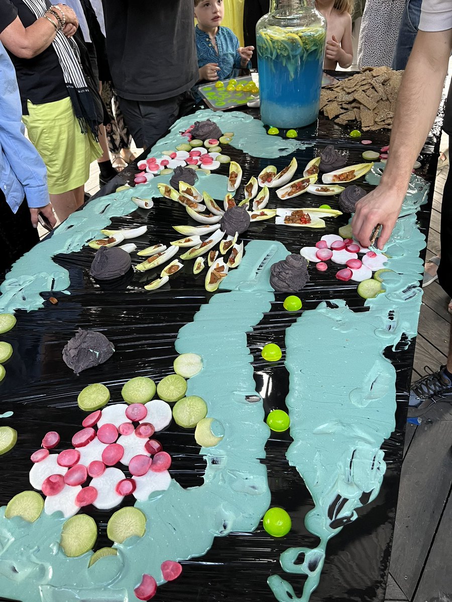 Louise_Firth_IE's tweet image. Well, that was an interesting day! 😀 #Limpets &amp;amp; #Humans featuring amid fascinating set of talks, performances &amp;amp; #algae culinary delights. 🧶💃Oceans of Multispecies Connections at the beautiful Floating University, Berlin. 🌳thank you to #AnjaWegner and team and @ScheringStiftg