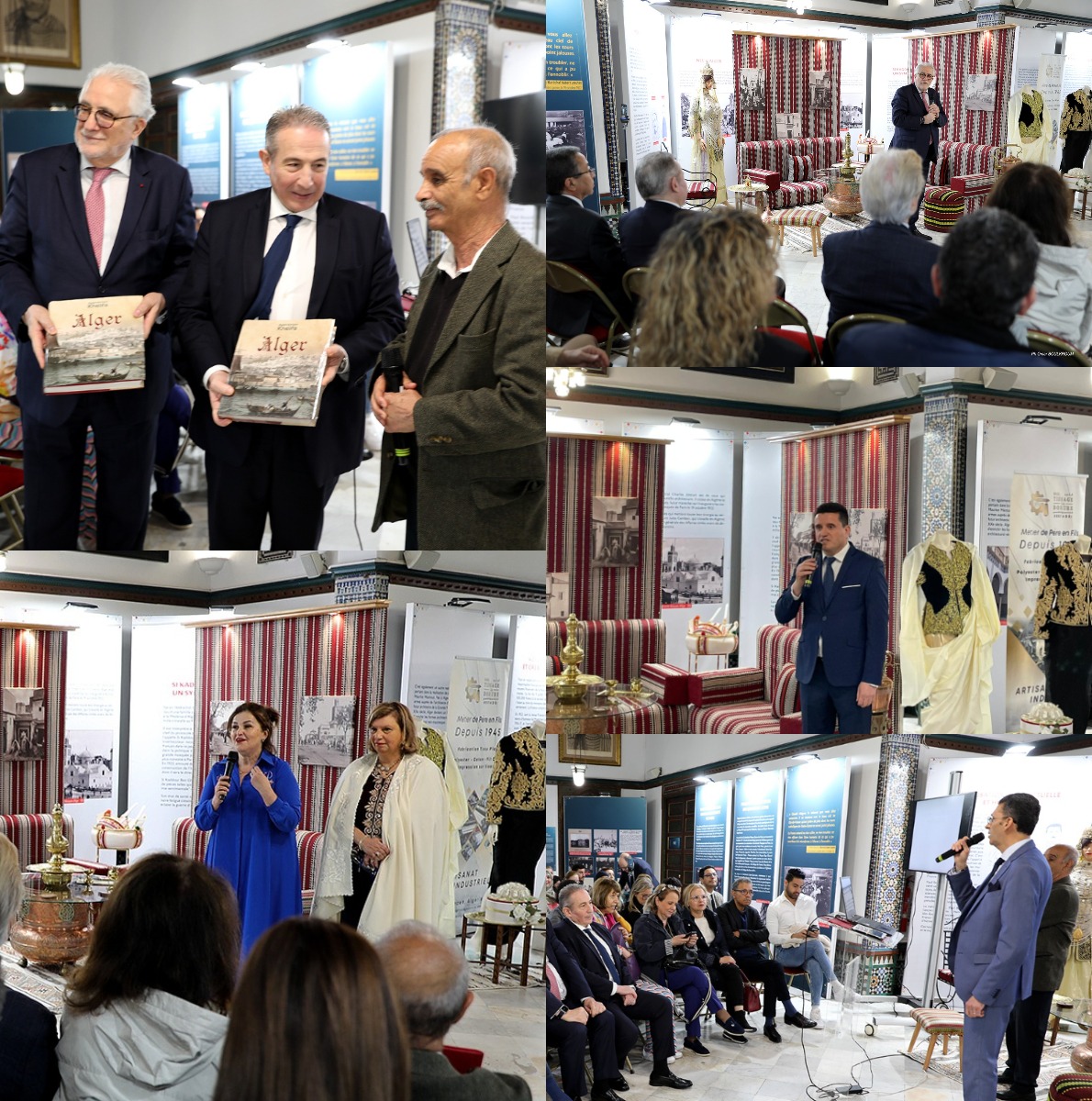 's tweet image. Belle communion autour du #PatrimoineDz à l'évènement #Casbah &amp;amp; Splendeurs d'#Algérie, organisé par les associations @Awassir_dz &amp;amp; Au fil des Cultures à @mosqueedeparis, en présence de l’Ambassadeur Saïd Moussi, du Recteur @chemshafiz &amp;amp; de nombreux participants de la #DiasporaDz.