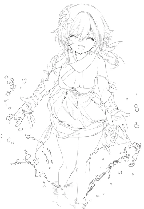 描いたことない笑顔 