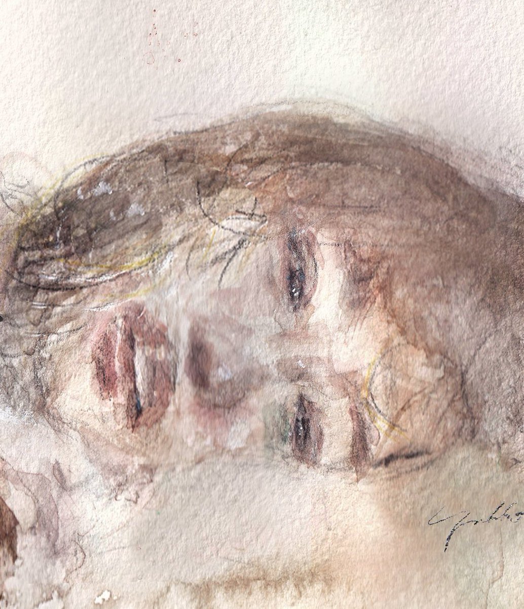 「絶望の中で感じる、記憶の中の娘の温もり。この沙織里の表情を描いている間ずっと涙が」|yukkoのイラスト