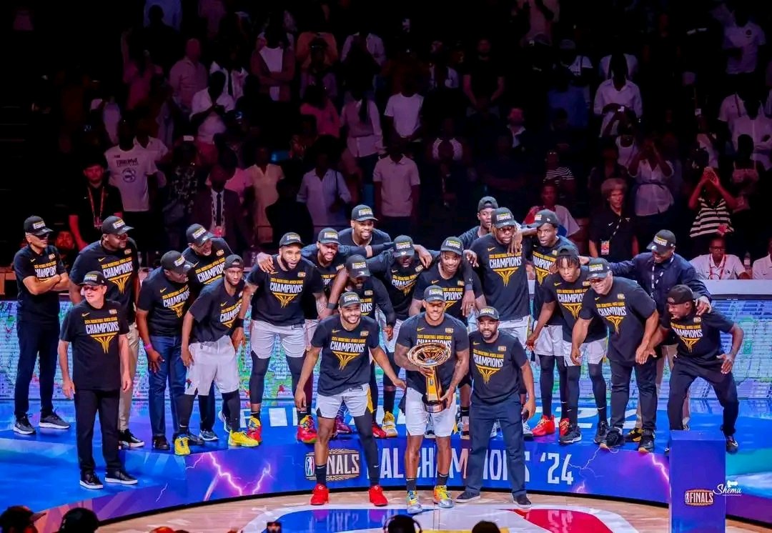 Congratulations to  Petro de Luanda on being  crowned  the 2024 @theBAL CHAMPIONS after edging  Al Ahly  Libya 107-94 at the  BK Arena in Kigali.The Angolan  based side become the first Sub Saharan African club to win the  Basketball  Africa League  since its inception  in 2021.