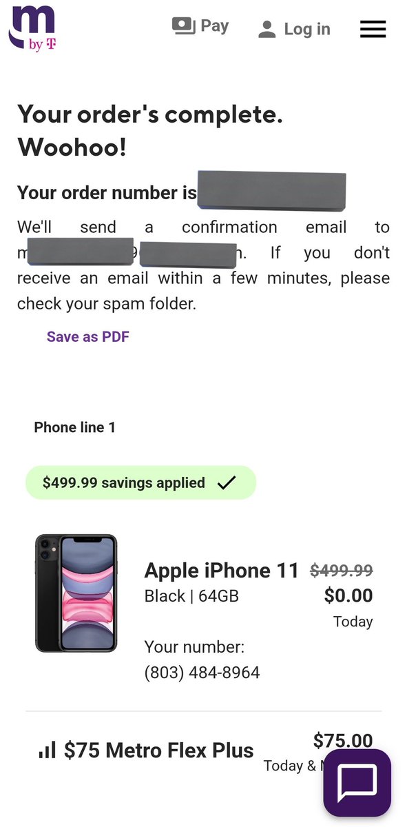 ThatGuyRob096's tweet photo. Can't believe I just ordered a iPhone 11 for just $75 I had to get it for that cheap. 🤣 Also it'll be here tomorrow. #iPhone11 #Apple #MetroPCS https://t.co/4UhAOuB1Rg