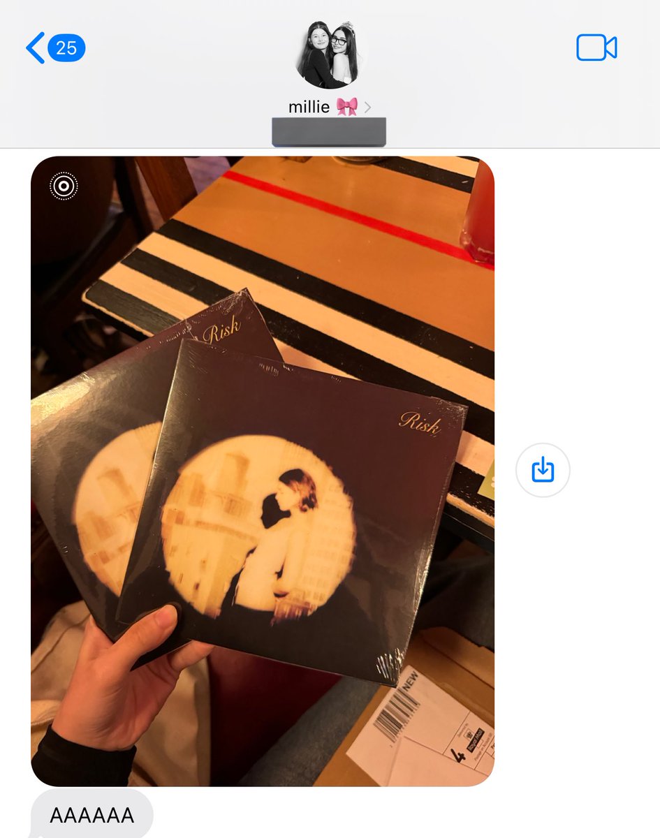 the fact that she posted this exactly when my copy got delivered