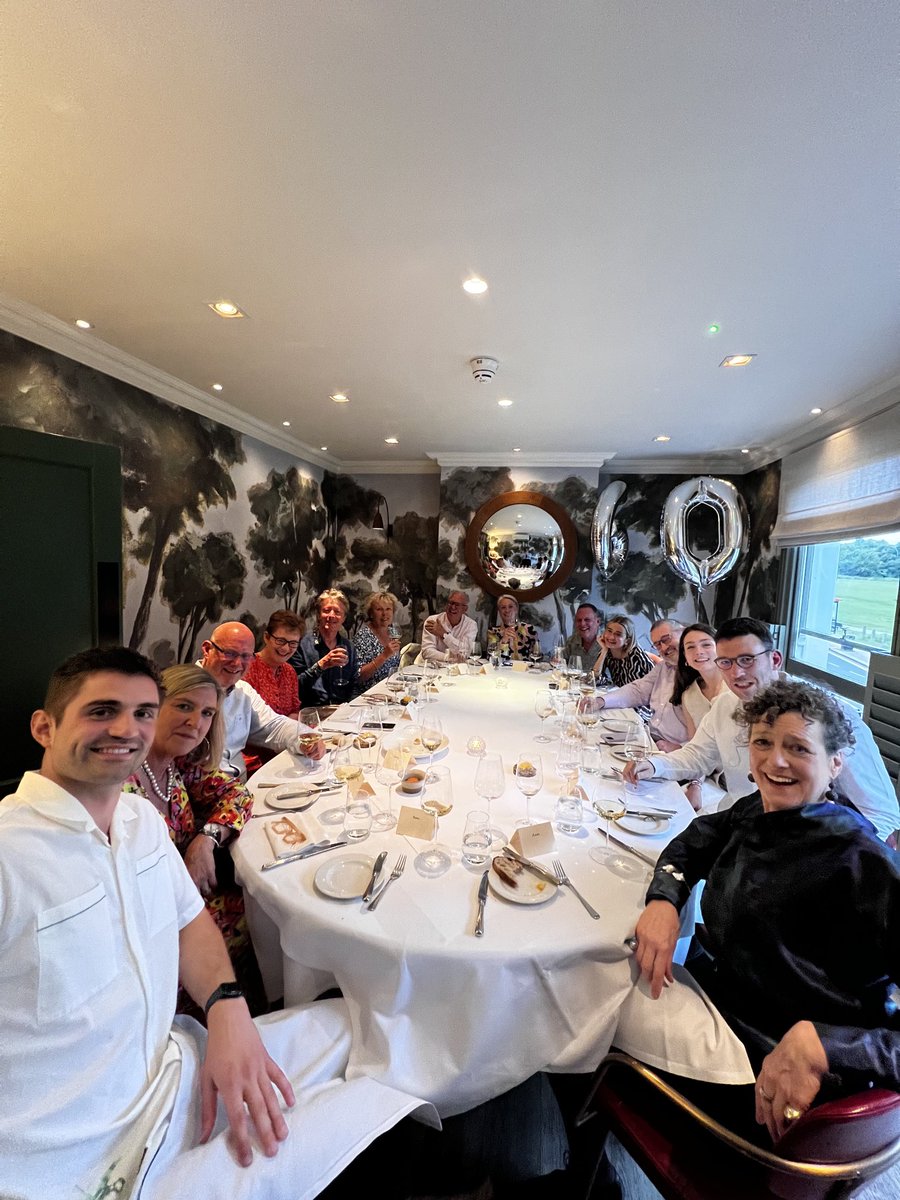 VIP Birthday Dinner at CB last night. Mine! Blimey, where did those 60 years go? Thanks for coming everyone and thank you to all the CB staff. You have no idea how proud I am of you all.