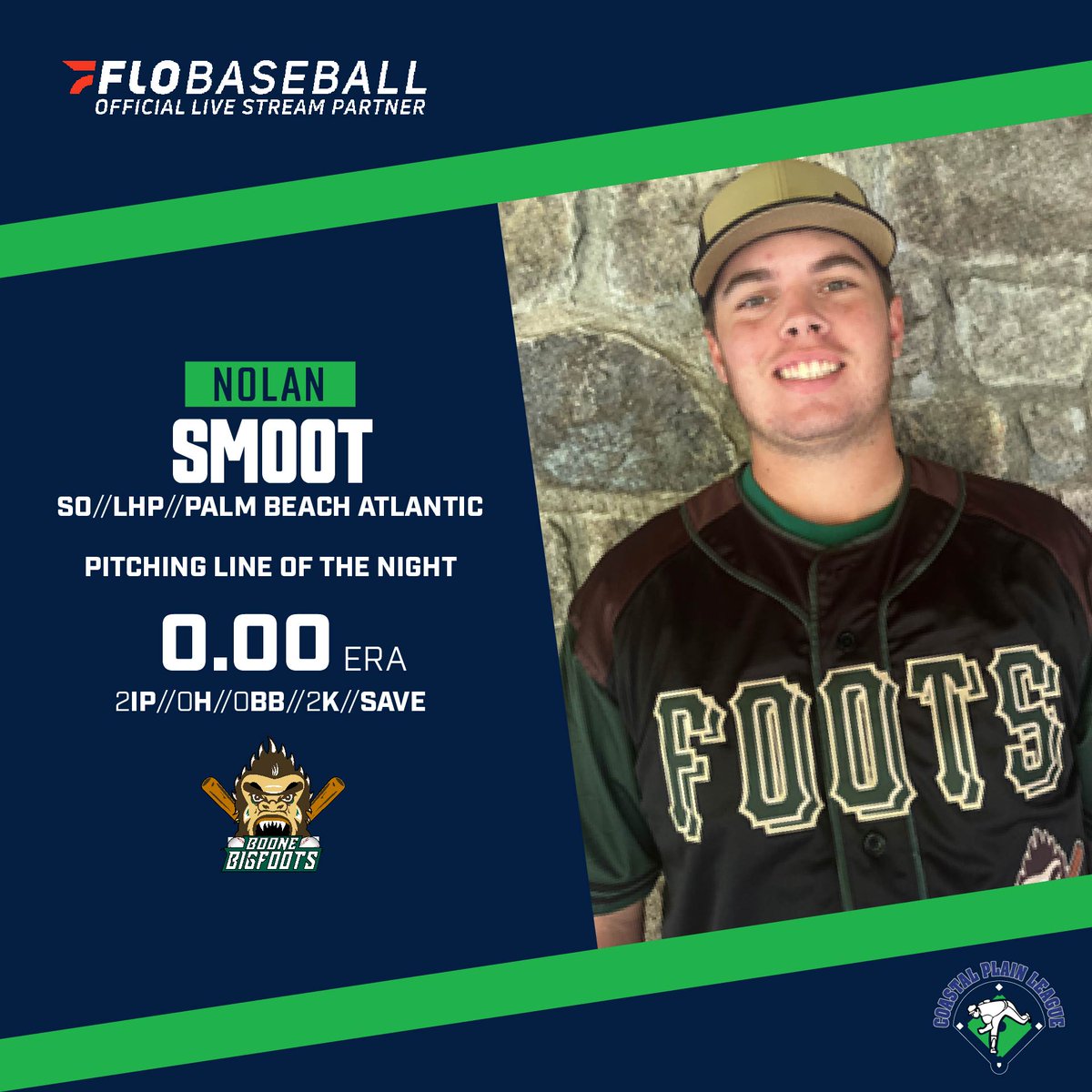 The Lines of the Night from Saturday go to <a href="/HTHiToms/">High Point-Thomasville HiToms</a>  outfielder <a href="/yates56523695/">yates-sikes</a> from <a href="/Catamounts/">Western Carolina Athletics</a> and <a href="/BBigfoots/">Boone Bigfoots</a> lefty <a href="/SmootNolan/">Nolan Smoot</a> of <a href="/PBASailfish/">PBA Sailfish</a>.