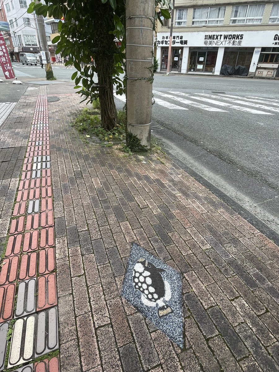 shimo834's tweet photo. 町の真ん中に��ンガラちゃん https://t.co/gp62rrIePg