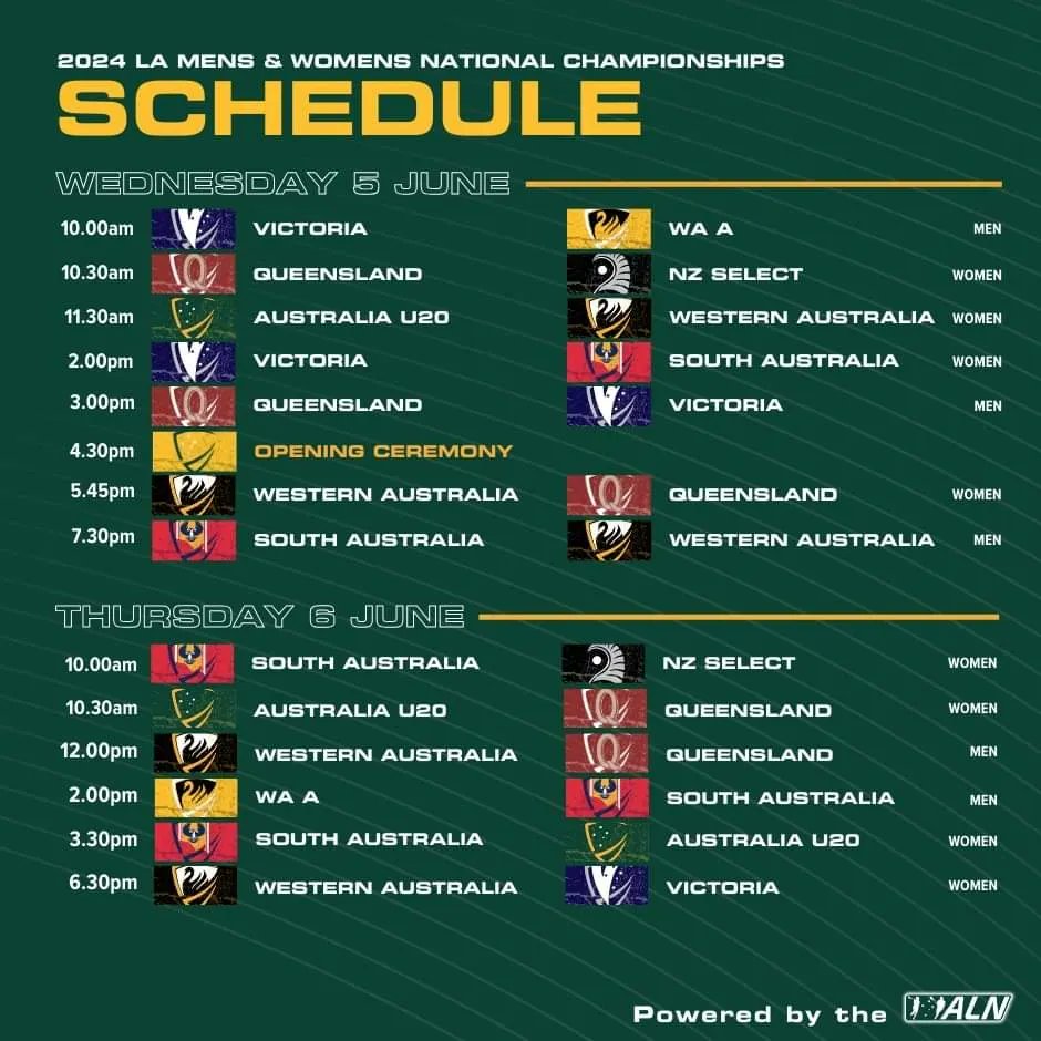 laxfrenchie13's tweet photo. Australian Lacrosse National Championships this week !!! Starting Wednesday!! Letsss gooo West !! https://t.co/waMVl1TRh1