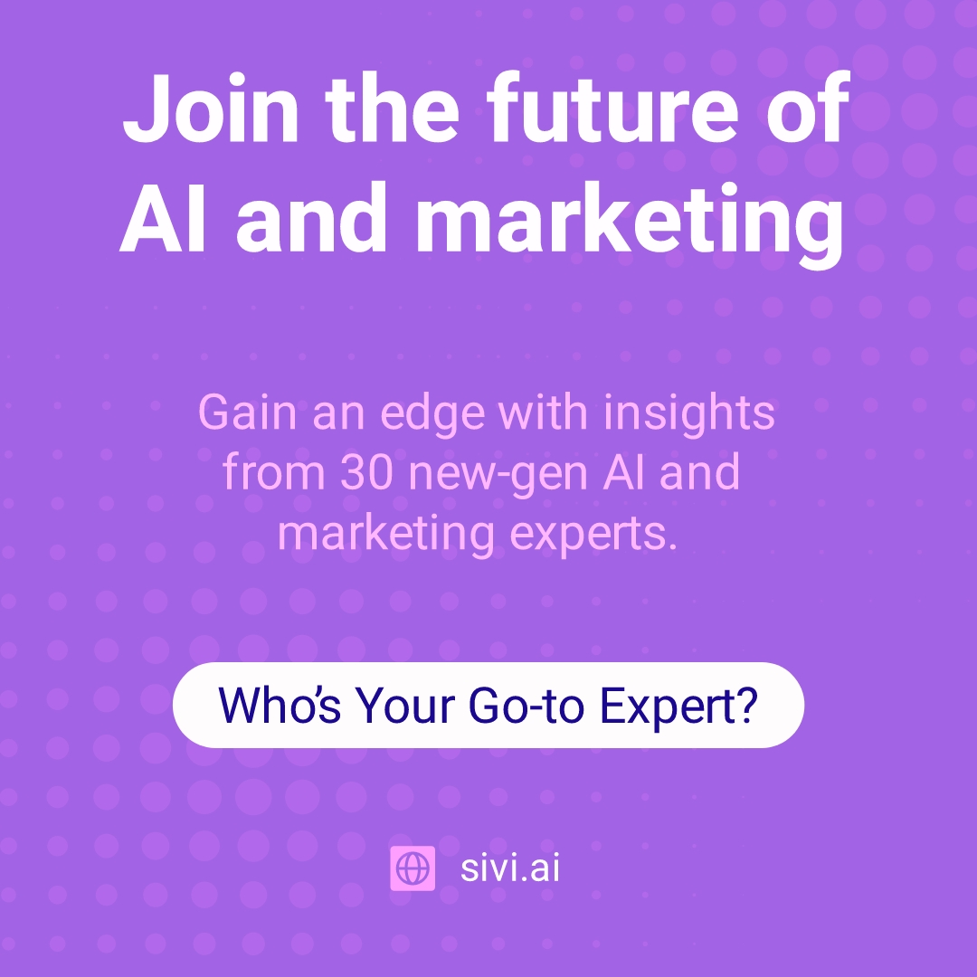 SonaDotDesign's tweet photo. This is a part of the top 30 next-gen AI and marketing experts series. Visit Sivi blog for the complete list.
The designs were #generatedWithSivi View the designs, make the logo bigger, and download them using the link.
https://t.co/zLoSdvuBSo
#brand #digitalmarkerting #podcasts