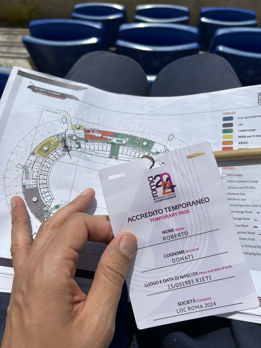 RobDonati's tweet photo. È un grande onore ed emozione far parte del Comitato Organizzazione dei Campionati Europei di Atletica le
Lo Stadio Olimpico da tre giorni è un grande cantiere e le competenze italiane che sto vedendo mi fanno sempre più pensare che siamo tra i popoli più capaci al mondo
#Azzurri https://t.co/ZIZWh6xCqo