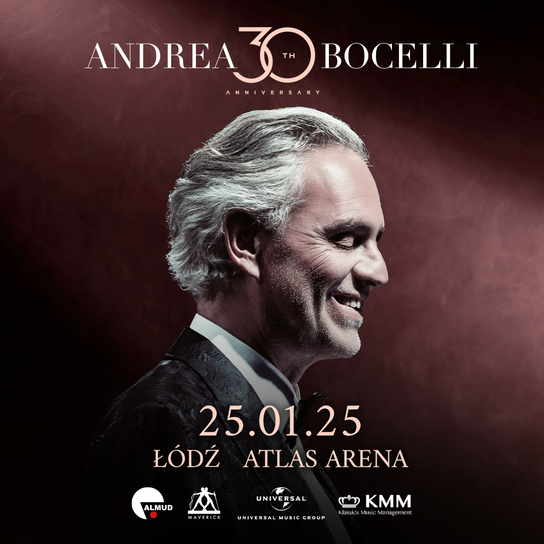 👉 Chcesz zobaczyć Bocellego z bliska?

Jeden z najwybitniejszych tenorów naszych czasów zawita do Łodzi! 

🎶 Wydarzenie odbędzie się 25 stycznia 2025 (SOBOTA).

🎟️ BILETY: bit.ly/BOCELLI2025

#AndreaBocelli #Bocelli #Łódź #koncert #biletinfo