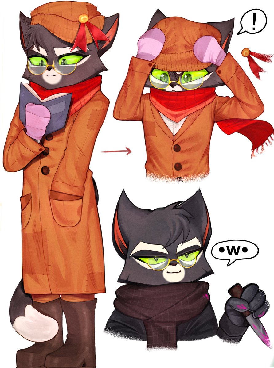 MOKIEART's tweet image. YIPPEE Mordecai🔪💥
(+young Mordecai)
#mordecai #lackadaisycats #Lackadaisy #lackadaisyfanart  #fanart