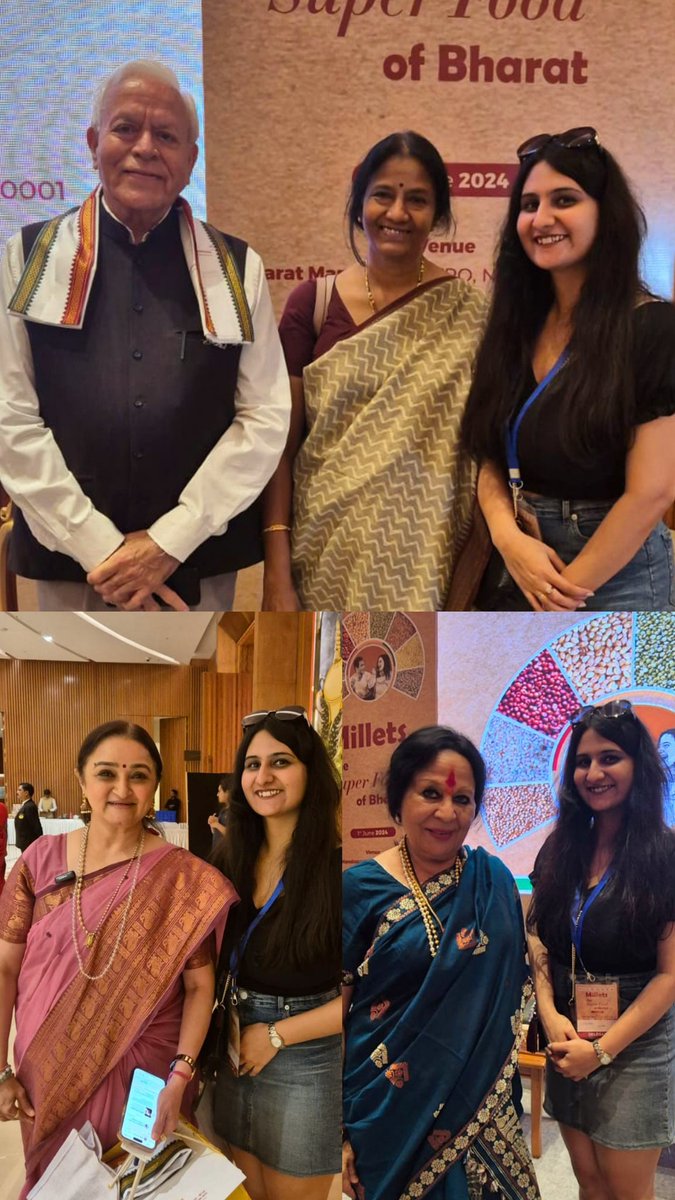 sidhatrigauba's tweet photo. 🌾 Millets : The super Food of Bharat! 🌾

A big thank you to all our distinguished speakers, enthusiastic participants, the incredible teams at @ignca_delhi, #Ministryofculture &amp; @MeraMilletMagic Your support and dedication made the Symposium a resounding success. https://t.co/BLmLhwu4g8
