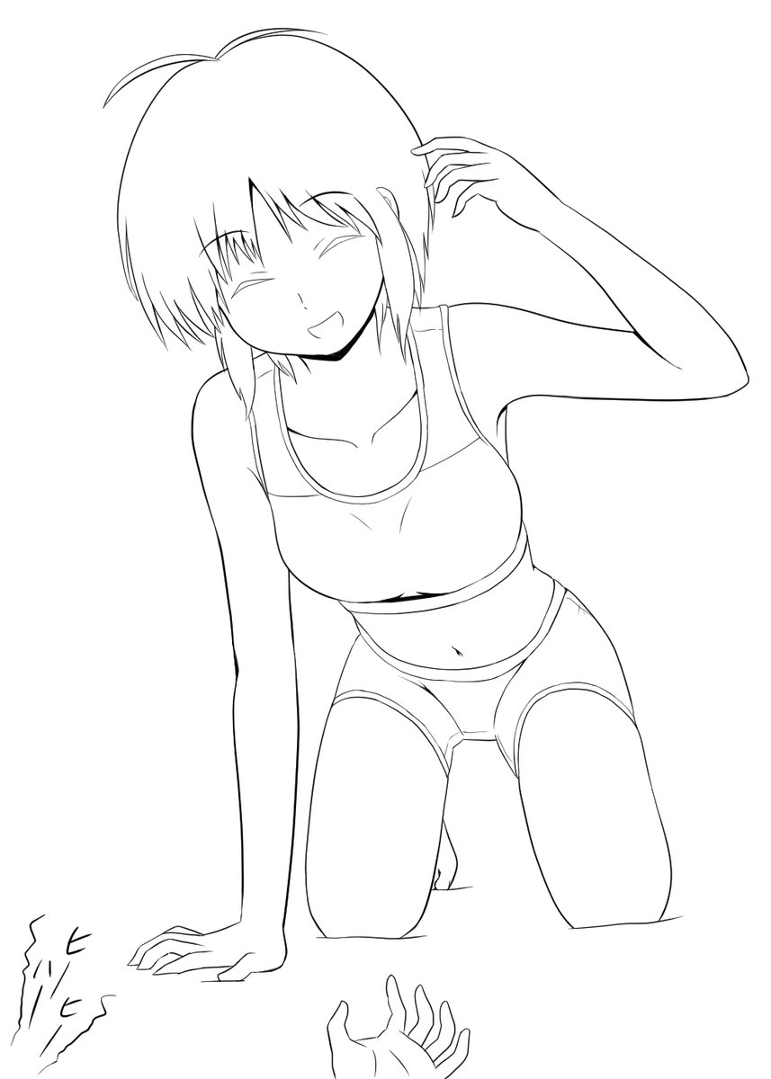 どちらかと言うと人物より風景やモノを描く方が向いてるのかなと思うことあり…。
#留九紫音
#皆さん線画と塗った後を見せてください
#気温が高いので気が早いが水着絵が見たい 