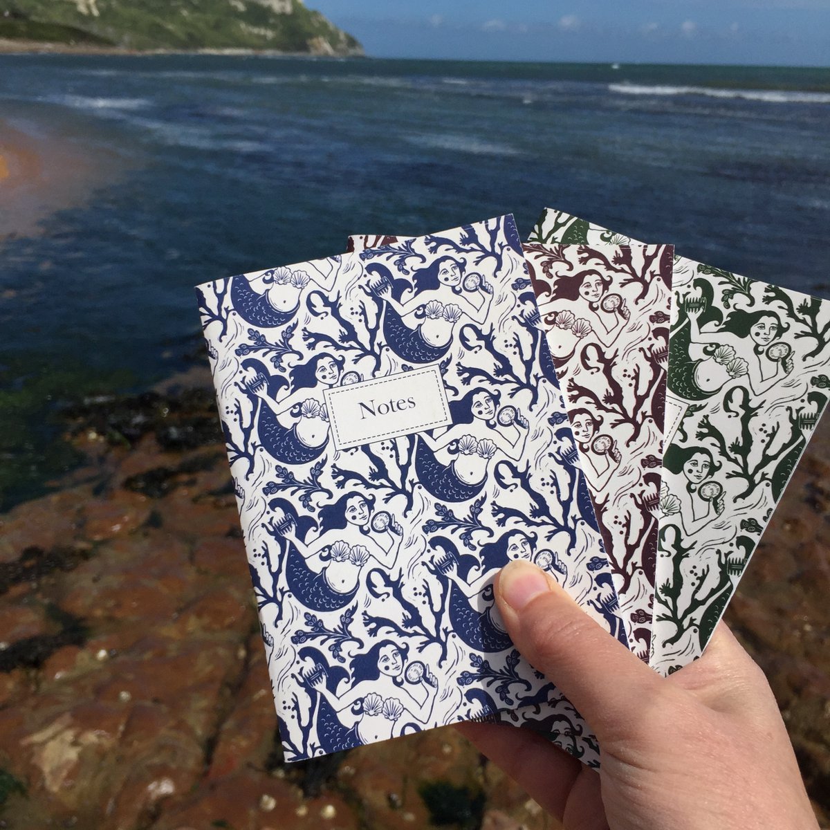 We had a gorgeous trip to the beach last weekend and I thought my Mermaid Notebooks might like a visit too! #UKGiftHour #UKGiftAM #shopindie #giftideas #mermaids #notebooks sarahrobinsondesigns.etsy.com/listing/172862…