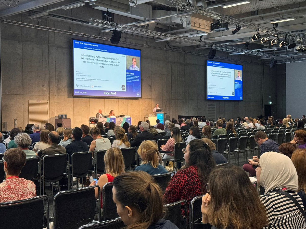 Masoud Zamani Esteki (@masoudzamanie) on Twitter photo For the second time in a row @RickEssers has shined at the annual <a href="/eshgsociety/">European Society of Human Genetics (ESHG)</a> meeting by giving a platform talk! His work was among the top 5% abstracts of #ESHG2024. Proud of him and grateful to our fantastic colleagues from
UMCs of the Netherlands
<a href="/GROW_UM/">GROW</a>, <a href="/MaastrichtUMC/">Maastricht UMC+</a> For the second time in a row @RickEssers has shined at the annual <a href="/eshgsociety/">European Society of Human Genetics (ESHG)</a> meeting by giving a platform talk! His work was among the top 5% abstracts of #ESHG2024. Proud of him and grateful to our fantastic colleagues from
UMCs of the Netherlands
<a href="/GROW_UM/">GROW</a>, <a href="/MaastrichtUMC/">Maastricht UMC+</a>