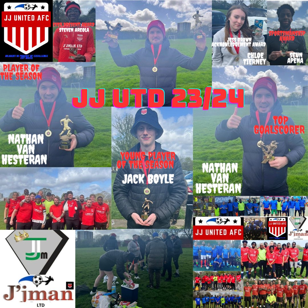 Club Award Winners '23/24 ⚽🏆🥇

#4dacommunitee✊🏿👊🏿⚽🏆🥇

<a href="/SportsJman/">J'jman Ltd</a> <a href="/WESFA_Football/">W.E.S.F.A.</a> <a href="/LondonFA/">London Football</a>