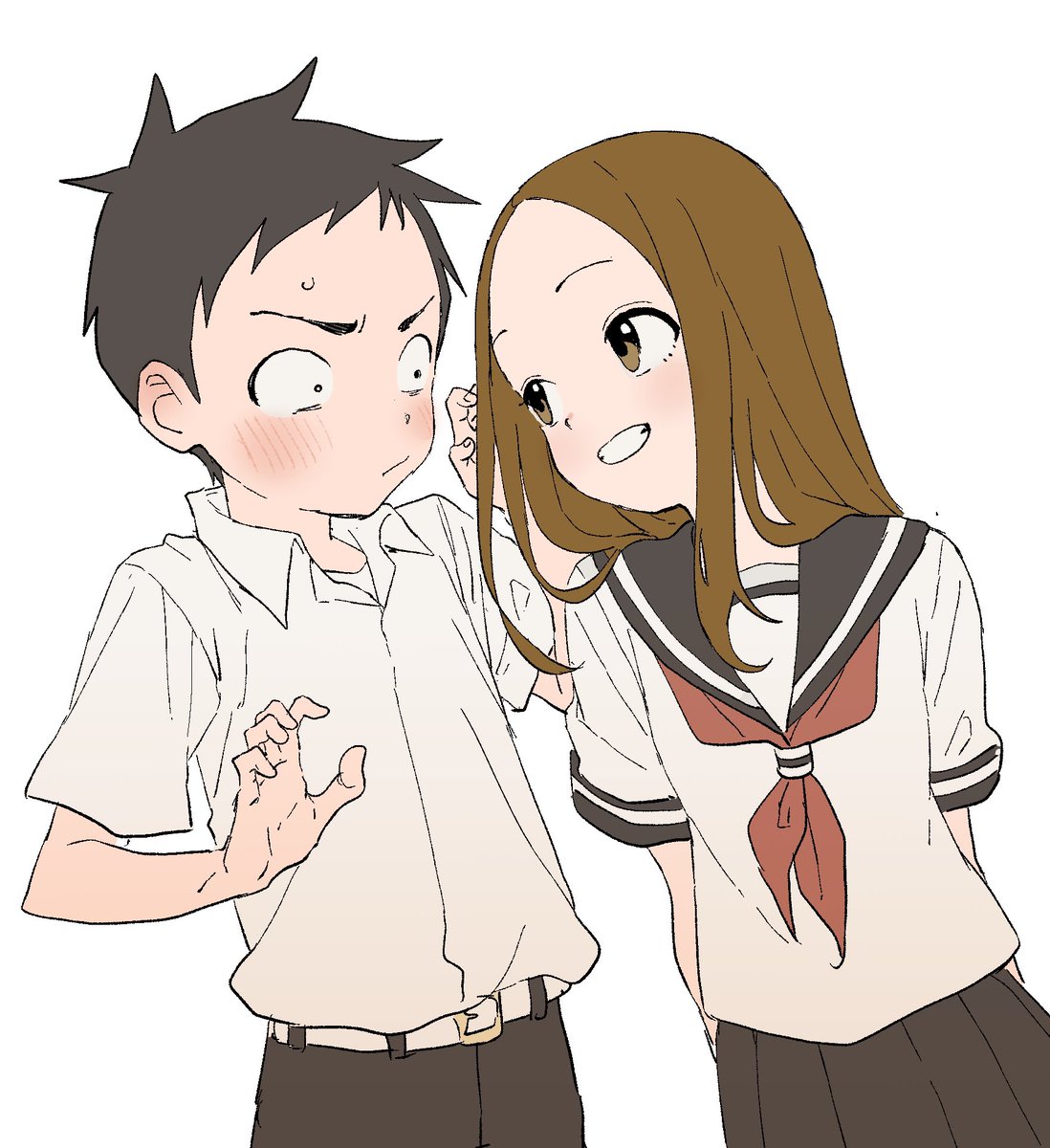 takagiofcake's tweet photo. 高木さんの実写って結局どうなの？

ドラマとか映画やってるらしいけどまだ見てなくて...

結構良い感じ？

みんなの感想教えてー！

#からかい上手の高木さん https://t.co/sBbFcudIj9