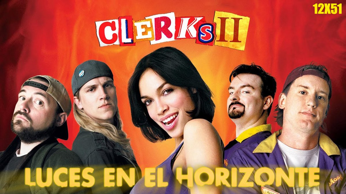 LucesHorizonte's tweet photo. https://t.co/0xxI5Q4Rlu
Regresa el universo creado por Kevin Smith en la primera secuela que dirigió. Una maravilla muy divertida con la que lo vamos a pasar en grande repasándola.
¿Te apuntas a pillar una burguer del Mooby´S? https://t.co/pjZQ7JhUjU