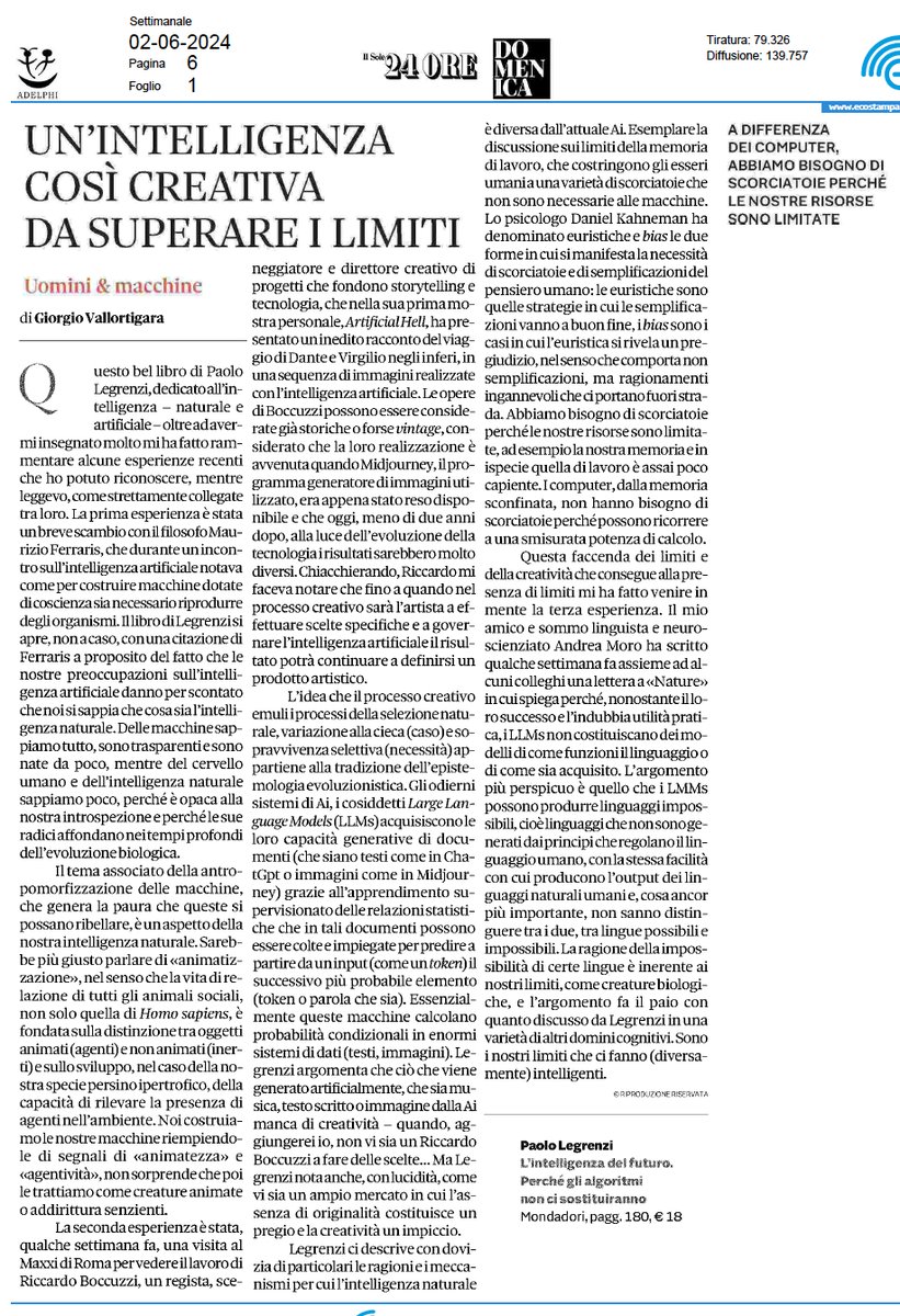 Giorgio Vallortigara (@gvallortigara) on Twitter photo Oggi su Domenica del <a href="/sole24ore/">IlSole24ORE</a>
#paolo_legrenzi <a href="/andreamoro_/">andrea moro</a> #riccardo_boccuzzi <a href="/Mondadori/">Mondadori</a> <a href="/adelphiedizioni/">Adelphi Edizioni</a> Oggi su Domenica del <a href="/sole24ore/">IlSole24ORE</a>
#paolo_legrenzi <a href="/andreamoro_/">andrea moro</a> #riccardo_boccuzzi <a href="/Mondadori/">Mondadori</a> <a href="/adelphiedizioni/">Adelphi Edizioni</a>
