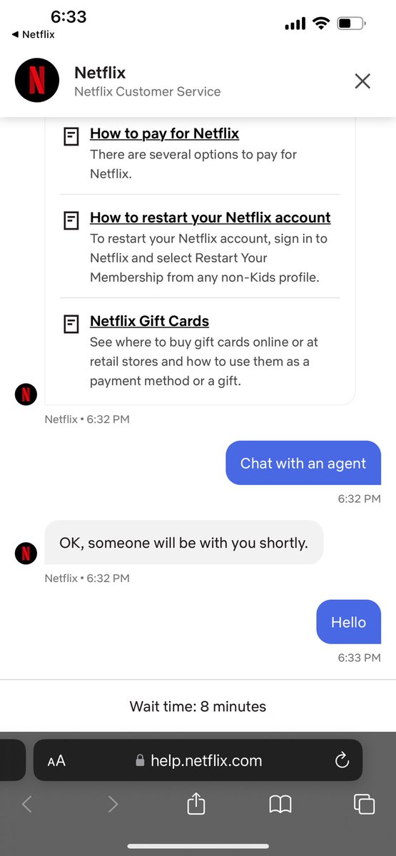 robeburst's tweet photo. Grabe ang queuing!!!! Last January nakatawag ako sa hotline nila ehhh ngayon AI Chatbox ang tagal pa. @Netflix_PH @netflix https://t.co/WNjF53YkLG