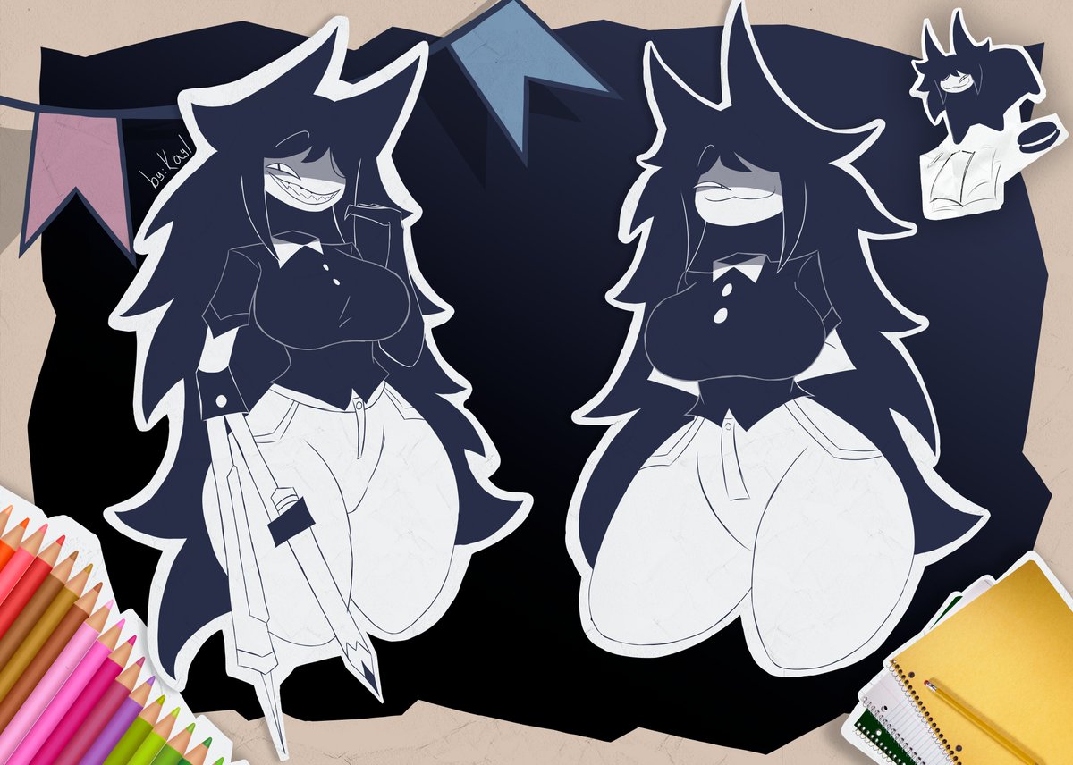 Kayl_NSFW's tweet photo. Here comes Ms. Circle!📏

#fundamentalpapereducation #fanart #nsfw https://t.co/5KJmQMAHlq