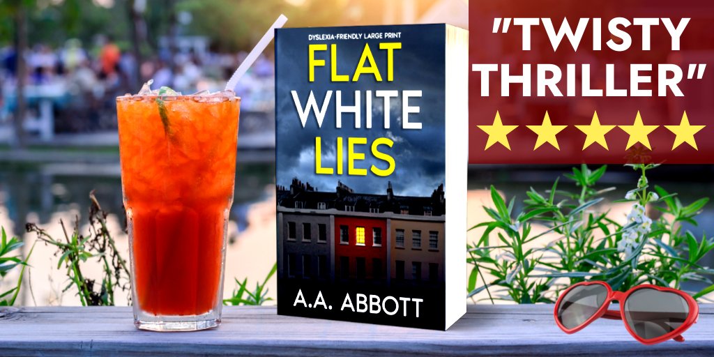 Chill with a #book this #Sunday!🌞📖 FLAT WHITE LIES. A young woman desperate for cash. A family fortune in the wrong hands. Can she snatch it back without falling prey to a killer? mybook.to/FlatWhiteLiesE… ⭐️⭐️⭐️⭐️⭐️'Twisty #thriller' In #ebook, #KindleUnlimited & print.📚🙂