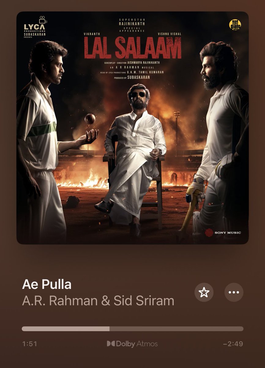 NivasPokkiri's tweet photo. Misunderstood masterpiece :)
#AePulla #ARRahman #ARR https://t.co/mVOsa6JArp