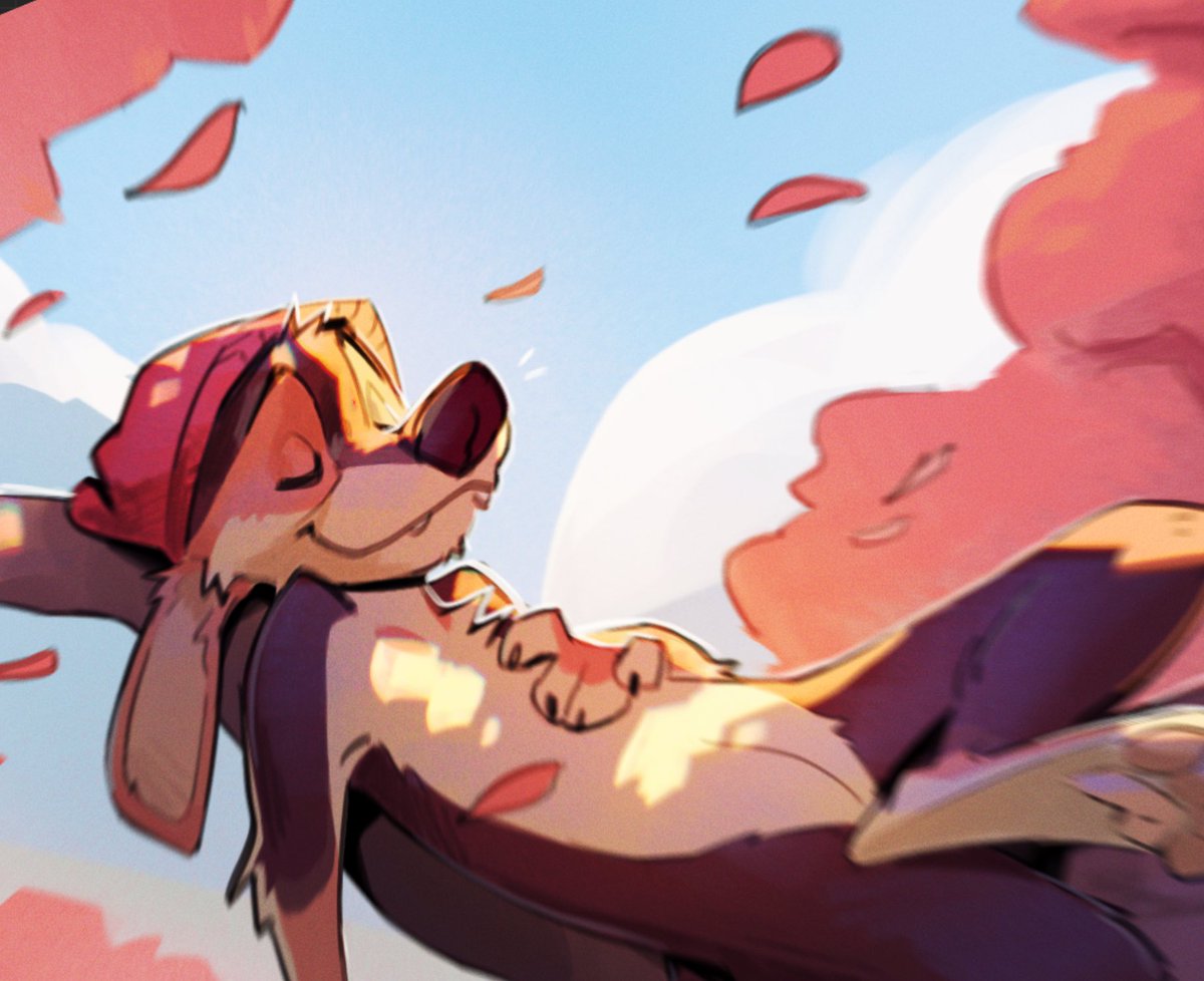 RowdyMushMutt's tweet photo. Two of the mini scenes I did in April ☀️  felt like they matched the energy of being outside in the sun having fun or just vibing😌
it’s so sunny out where I live these days https://t.co/crNcixhkCg