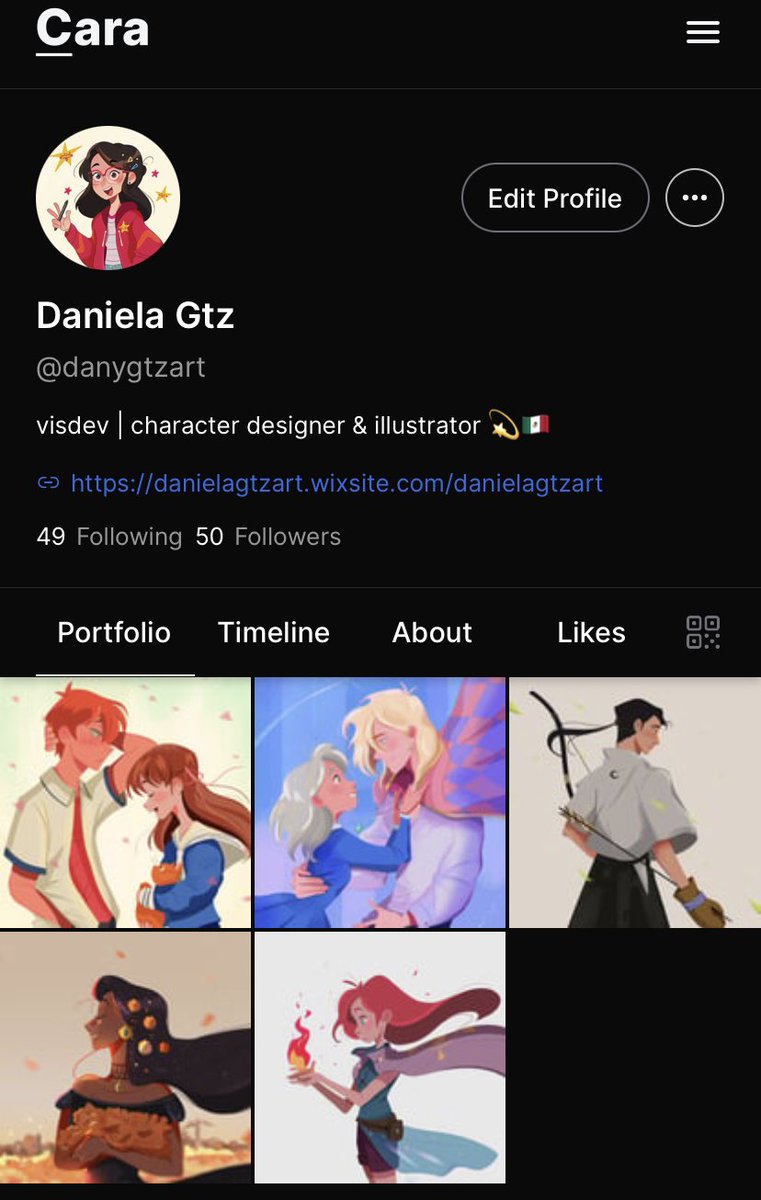 Hello everyone! I know I almost never post here but if you wanna follow me on <a href="/Cara_HQ/">Cara App</a> it would be really appreciated 💫✨
. 
.  
#Cara #Caraart