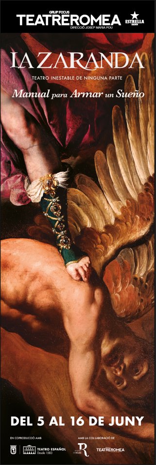 BARCELONA, del 5 al 16 en el Teatre Romea.

"Ni siquiera ya podrán vernos perdieron la costumbre de mirar hacia lo alto".
(Eusebio Calonge. Manual para Armar un Sueño)