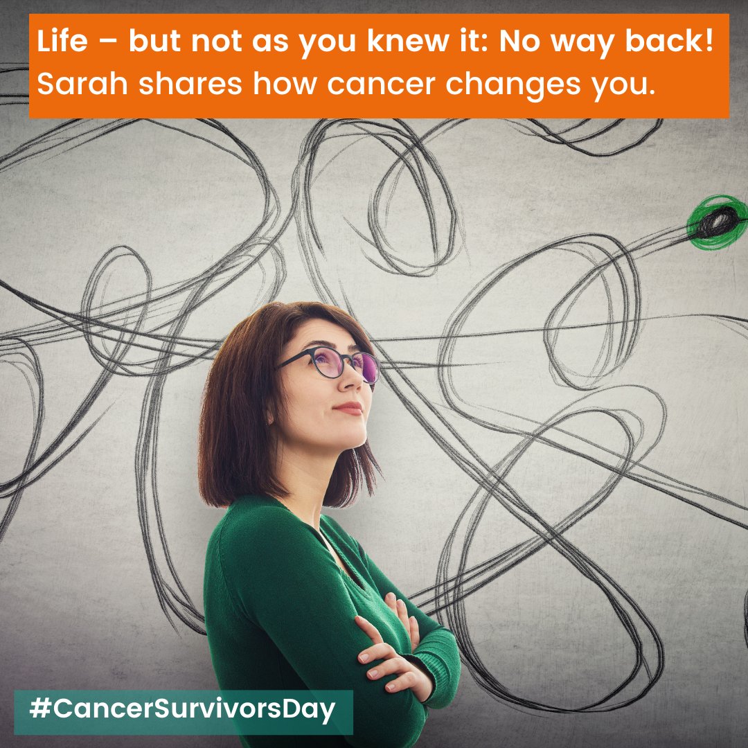 ShineCancerSupp's tweet photo. Surviving cancer doesn't always mean that it's impact has ended, as Jen tells us in this #Shineblog, sharing for #NationalCancerSurvivorsDay
"As time has passed... I’ve had to slowly learn the art of acceptance rather than try to return to ‘normal’."
https://t.co/nCL9fth0W2 https://t.co/MonqxkR58q