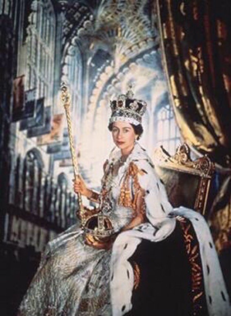 PHOTO OF THE DAY. The official colour Coronation photograph of Queen Elizabeth II, taken by Cecil Beaton on 2 June 1953.