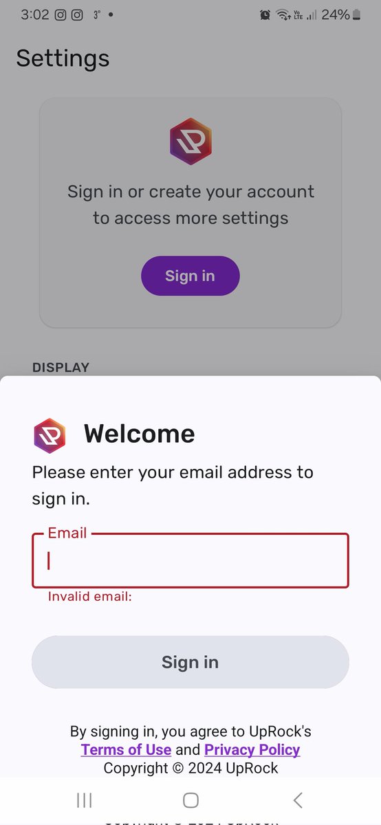 jhonnav9's tweet photo. @SagaMobileDAO @UpRockCom After closing the section I couldn't enter, and I entered the codes that I received in my email and then I couldn't enter. https://t.co/PcpbOb7JoF