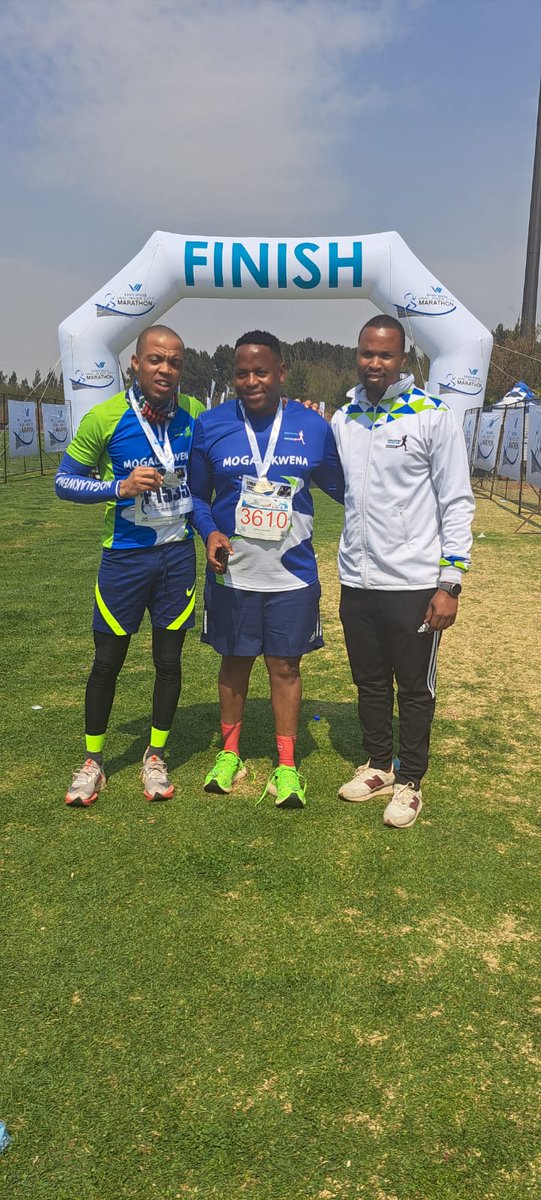 18/27 <a href="/moshimanegape/">Moshimanegape</a> from Ga-Machikiri, going for his back-to-back <a href="/ComradesRace/">ComradesRace</a> medals. 
He has improved immensely and looking forward to the race.

Goodluck Captain, lerato ke Leo 💙 🤍 💚 <a href="/CubTrading/">Cub Trading & Embroidery</a>

#FromHereWeRise #ReDiKwena #TrapnLos #IPaintedMyRun