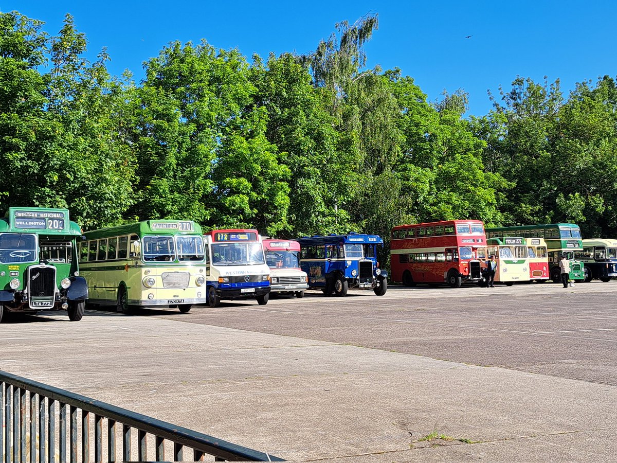 Taunton bus station - ready for passengers - free rides from 10am