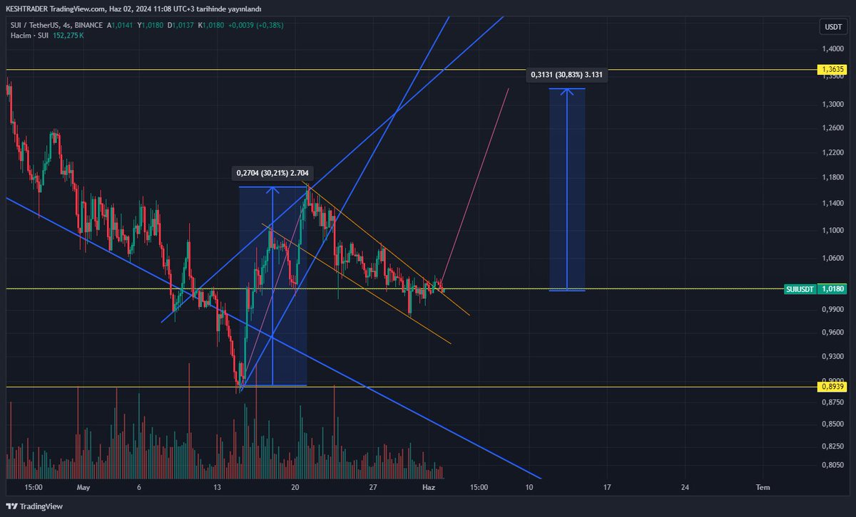 Sonra demedi demeyin . Yanılırsam yanıldım derim zaten :) Ytd

$SUI #SUIUSDT
