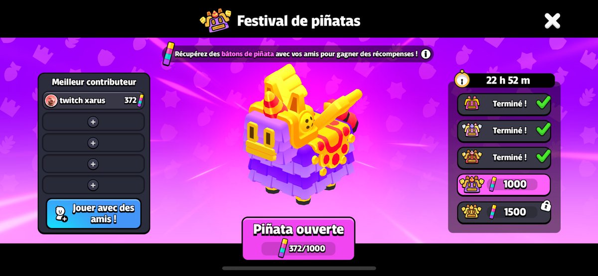 Gg le beug merci pour mes récompenses