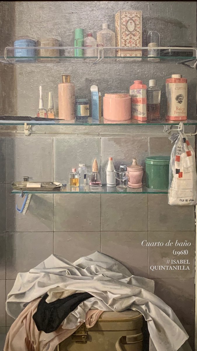 Anamr4's tweet photo. Isabel Quintanilla y su “emoción en la ausencia”🖌

En el @MuseoThyssen 
#arte #pintura #realismo #cultura #isabelquintanilla https://t.co/rX1WVMZj12
