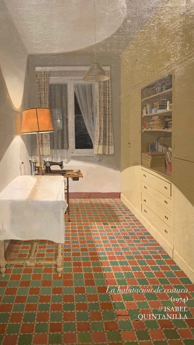 Anamr4's tweet photo. “Porque en la realidad está todo. El artista lo que hace es transformar esa realidad en otra realidad que es el arte”. 

Isabel Quintanilla en el @MuseoThyssen https://t.co/mRvpKtnAKk