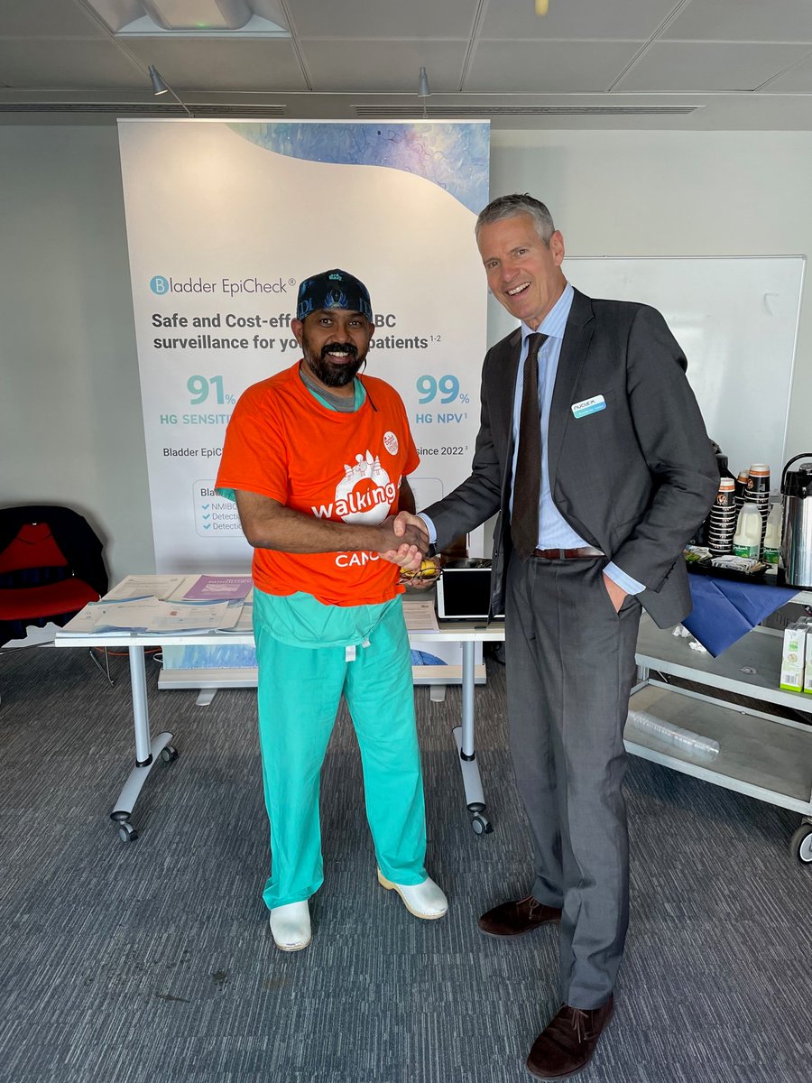 Let's meet during the 11th Scottisch Bladder Cancer Symposium on Non Muscle Invasive Bladder, May 30-31, 2024, in Edinburgh, Scotland. As always, the latest updates on Bladder EpiCheck®; What else...