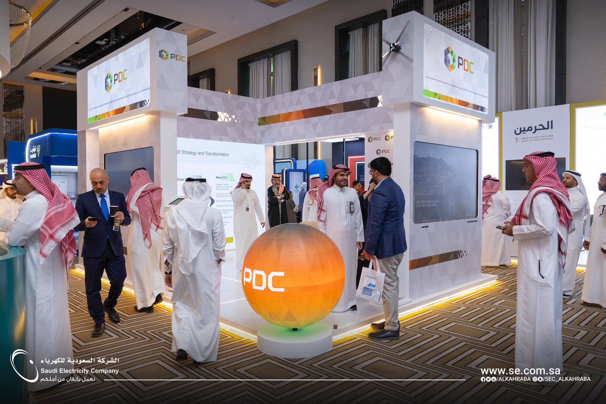 SaudiEnergy's tweet photo. شركة كهرباء السعودية لتطوير المشاريع (PDC)  تستعرض أبرز مشاريعها التنموية في مجال موثوقية واستدامة الطاقة الكهربائية خلال مشاركتها كراعِ استراتيجي لـ #المنتدى_العالمي_لإدارة_المشاريع @GPMForum تحت شعار "نحقق الحلم: قيادة، تمكين، استدامة"
#السعودية_للكهرباء SEC https://t.co/rx6CMXds9m