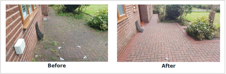 ExteriorReFresh.co.uk   

PRESSURE WASHING SERVICE FOR :-  DRIVEWAYS,PATIOS ,WALLS,PATHS &amp; MORE.  

Transform the appearance of your property.  

We cover Chester &amp; surrounding area.  

ExteriorReFresh.co.uk 

#Chester #PatioCleaning #DrivewayCleaning #Cleaning