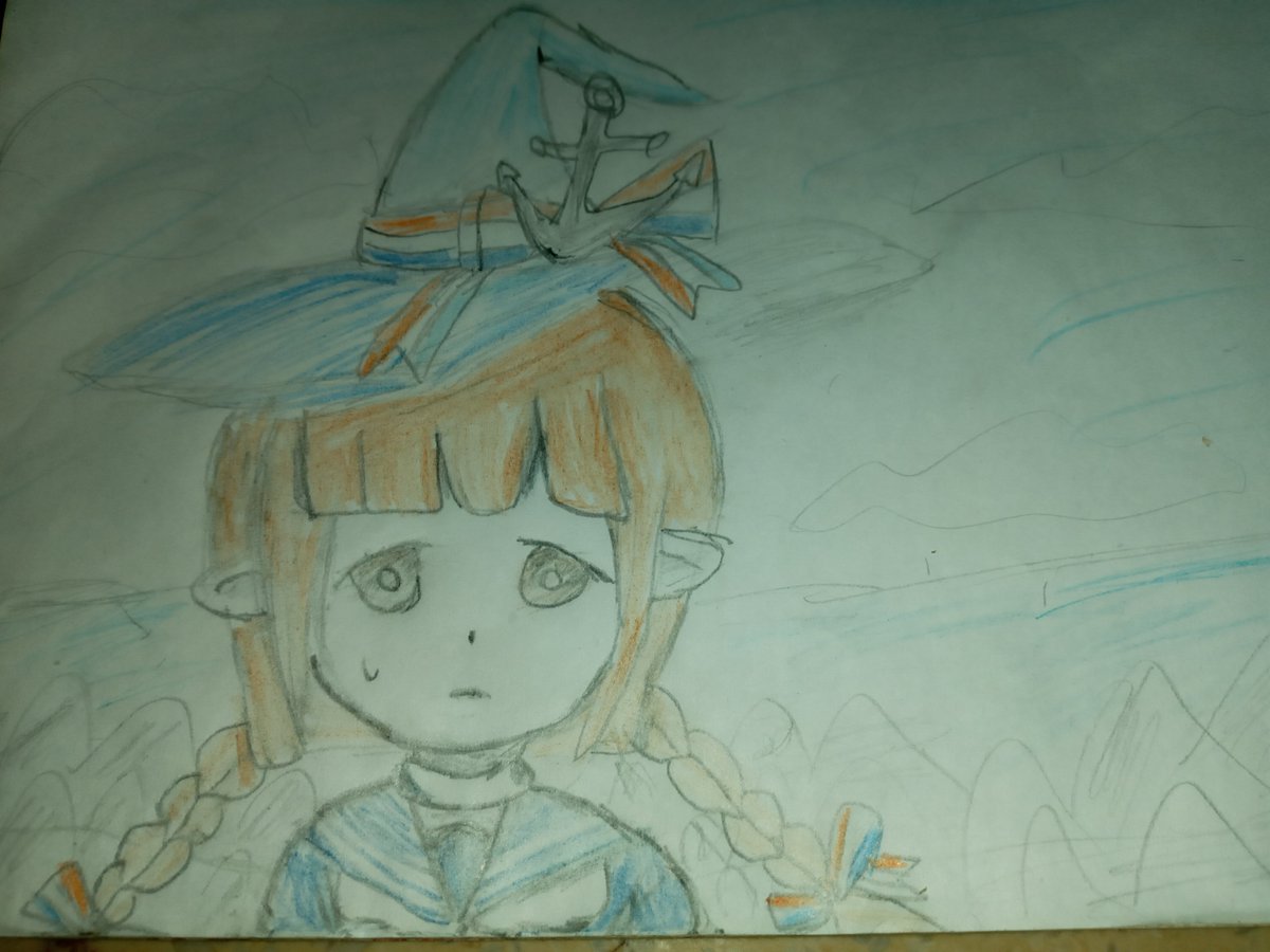 The_Moon_Rock's tweet photo. Another Fan Art Of An Rpg Game
Wadanohara Fan Art ! (Sketch ver.) was made in 2020 and (Degital Ver.) was made in 2023
#witch #wadanohara #sad #female #two_braids_hairstyle #rpg_game #anchor #witch_hat #background #rocks #clouds #art #degital_art #sketch_art https://t.co/pc26V5rxos