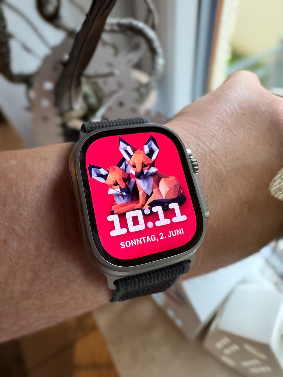 NEW and FREE! Beautiful “Maned Wolf Pups” 🦊 watchface for Apple Watch by <a href="/diana_dachille/">Diana D'Achille</a> <a href="/DianasAnimals/">Diana's Animals</a> #watchfaces #watchface #applewatch #watchfaceanimals #applewatchultra #animals #fashion happyorca.com